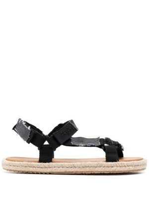

Touch-strap flat sandals, Maison Margiela Touch-strap flat sandals