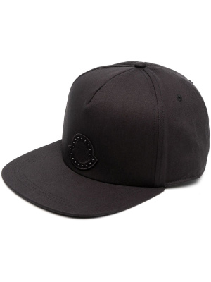 

Logo-patch cotton cap, Moncler Logo-patch cotton cap