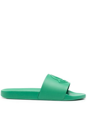 

Logo-embossed slides, Moncler Logo-embossed slides