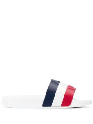 

Striped sliders, Moncler Striped sliders