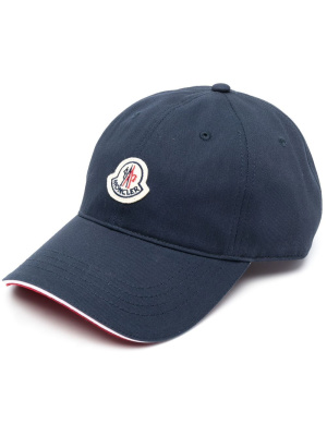 

Logo-patch cotton baseball cap, Moncler Logo-patch cotton baseball cap