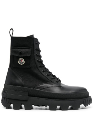 

Konture logo-patch ankle boots, Moncler Konture logo-patch ankle boots