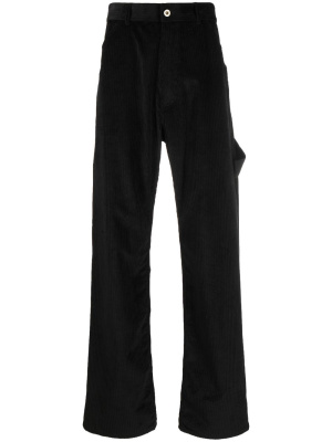 

Logo-patch cotton-corduroy trousers, Moncler Logo-patch cotton-corduroy trousers