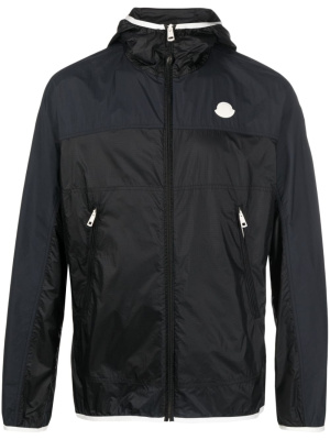 

Logo-patch hooded jacket, Moncler Logo-patch hooded jacket