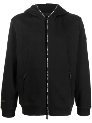 

Cotton logo-print hooded jacket, Moncler Cotton logo-print hooded jacket