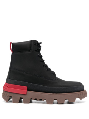 

Lace-up leather ankle boots, Moncler Lace-up leather ankle boots