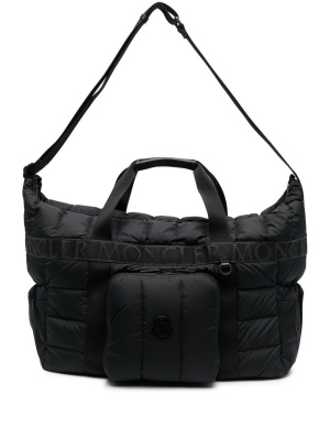 

Logo-plaque padded duffle bag, Moncler Logo-plaque padded duffle bag