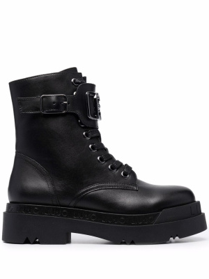 

Love 15 buckle strap boots, LIU JO Love 15 buckle strap boots