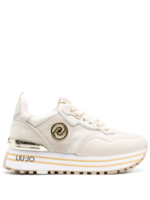 

Logo-plaque low-top sneakers, LIU JO Logo-plaque low-top sneakers