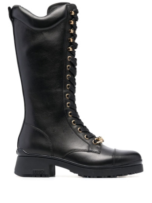 

Nancy lace-up leather boots, LIU JO Nancy lace-up leather boots