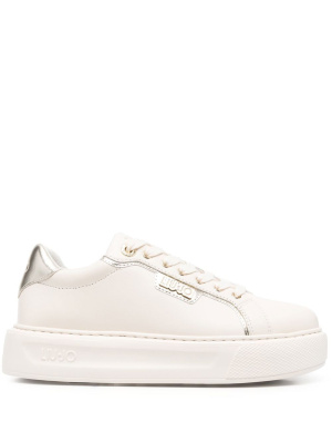 

Kylie lace-up leather sneakers, LIU JO Kylie lace-up leather sneakers