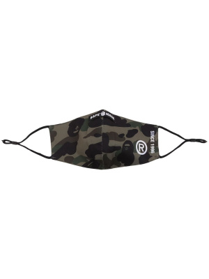 

Camouflage-print face mask, A BATHING APE® Camouflage-print face mask