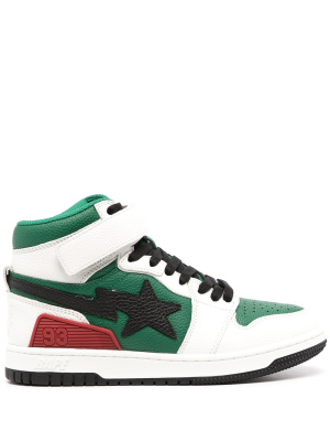 

High-top leather sneakers, A BATHING APE® High-top leather sneakers