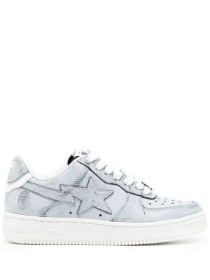 

Logo-patch low-top sneakers, A BATHING APE® Logo-patch low-top sneakers