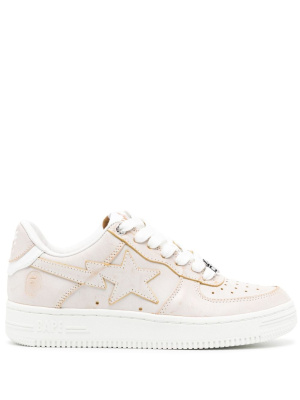 

Logo-patch low-top sneakers, A BATHING APE® Logo-patch low-top sneakers