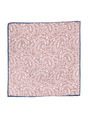 

Paisley-print silk handkerchief, Brioni Paisley-print silk handkerchief