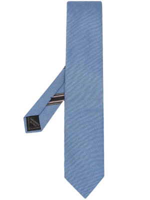 

Micro-print silk tie, Brioni Micro-print silk tie