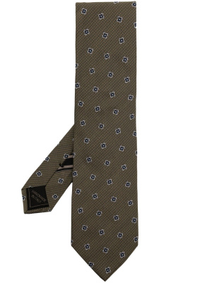 

Regimental stripe diamond-print tie, Brioni Regimental stripe diamond-print tie