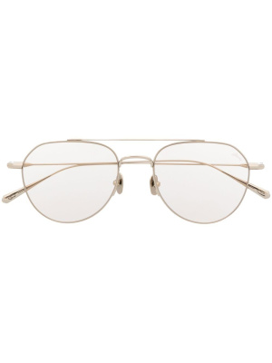 

Pilot-frame glasses, Brioni Pilot-frame glasses