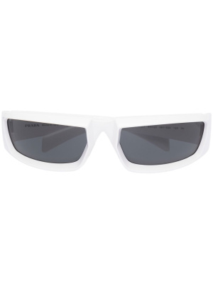 

Logo square-frame sunglasses, Prada Eyewear Logo square-frame sunglasses