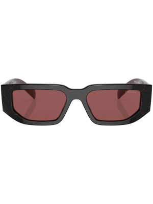 

Logo-plaque detail sunglasses, Prada Eyewear Logo-plaque detail sunglasses
