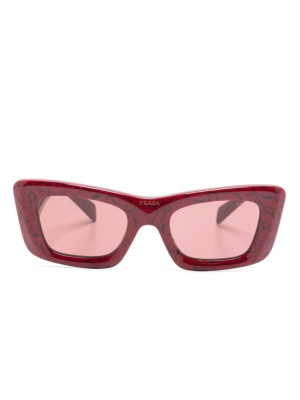 

Prada Symbole square-frame sunglasses, Prada Eyewear Prada Symbole square-frame sunglasses