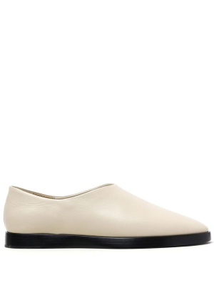 

Almond-toe leather loafers, Fear Of God Almond-toe leather loafers