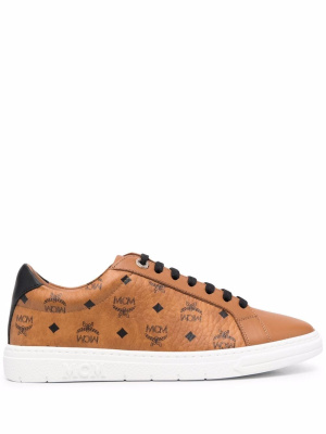 

Logo-print lace-up sneakers, MCM Logo-print lace-up sneakers