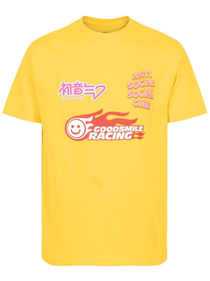 

X Good Smile Racing logo T-shirt, Anti Social Social Club X Good Smile Racing logo T-shirt