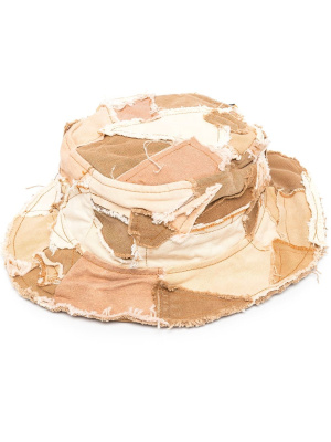 

Patchwork canvas bucket hat, GALLERY DEPT. Patchwork canvas bucket hat