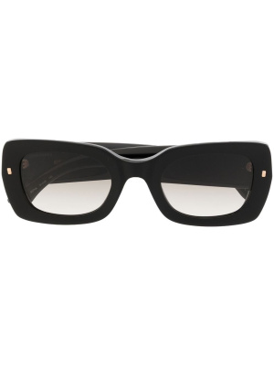 

Logo-plaque square-frame sunglasses, Dsquared2 Eyewear Logo-plaque square-frame sunglasses