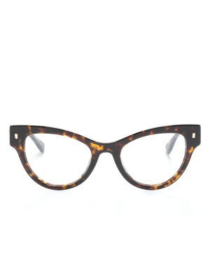 

Logo-embossed cat-eye glasses, Dsquared2 Eyewear Logo-embossed cat-eye glasses