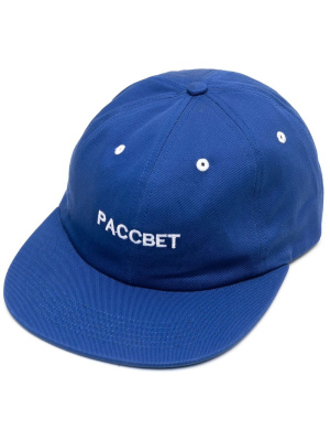 

Logo-embroidered baseball cap, PACCBET Logo-embroidered baseball cap