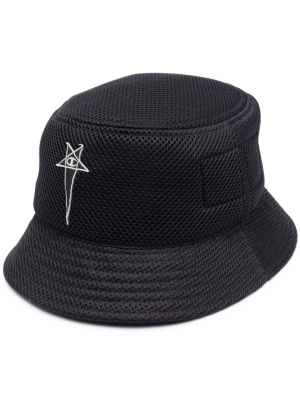 

Logo-embroidered bucket hat, Rick Owens X Champion Logo-embroidered bucket hat