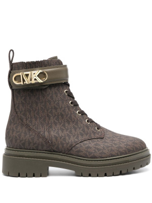 

Parkler monogram ankle boots, Michael Michael Kors Parkler monogram ankle boots