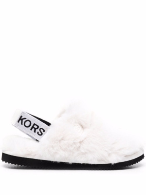 

Elsie faux-fur slippers, Michael Michael Kors Elsie faux-fur slippers