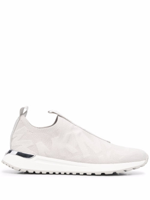 

Bodie logo embossed knitted sneakers, Michael Michael Kors Bodie logo embossed knitted sneakers