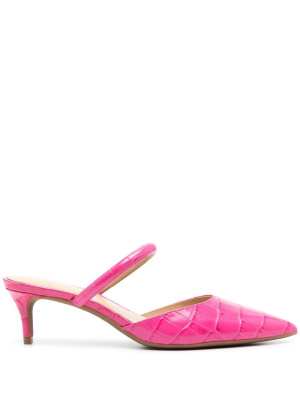 

Jess 60mm leather kitten-heel pumps, Michael Michael Kors Jess 60mm leather kitten-heel pumps