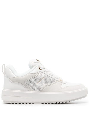 

Logo-plaque leather sneakers, Michael Michael Kors Logo-plaque leather sneakers