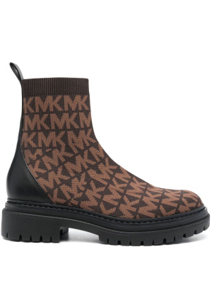 

Comet logo-knit ankle boots, Michael Michael Kors Comet logo-knit ankle boots
