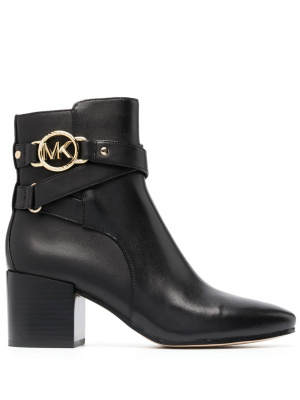 

Rory mid-rise leather boots, Michael Michael Kors Rory mid-rise leather boots