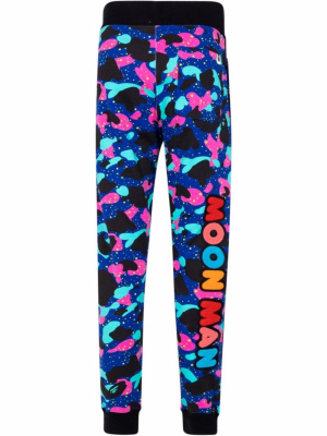 

X Kid Cudi camo track pants, A BATHING APE® X Kid Cudi camo track pants