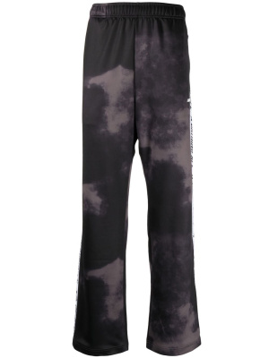 

Logo-print flared track pants, A BATHING APE® Logo-print flared track pants