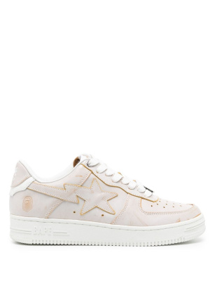 

Logo-patch low-top sneakers, A BATHING APE® Logo-patch low-top sneakers
