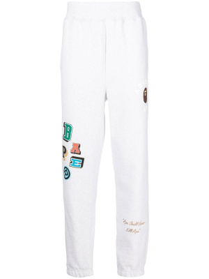 

Graphic-print jersey track pants, A BATHING APE® Graphic-print jersey track pants