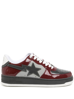 

High-shine low-top sneakers, A BATHING APE® High-shine low-top sneakers