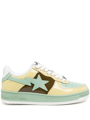 

High-shine low-top sneakers, A BATHING APE® High-shine low-top sneakers