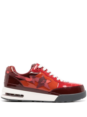 

Patent-leather low-top sneakers, A BATHING APE® Patent-leather low-top sneakers