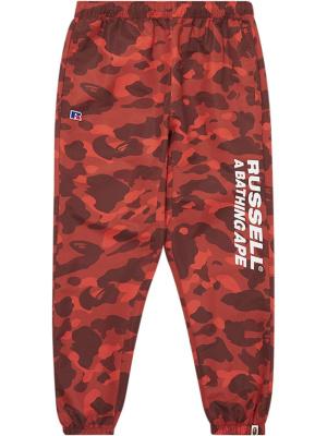 

X Russell Colour Camo track pants, A BATHING APE® X Russell Colour Camo track pants