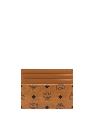 

Mini monogram-print cardholder, MCM Mini monogram-print cardholder